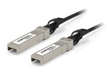 LevelOne DAC-0103 Câble InfiniBand SFP+ 3m, Noir, Acier Inoxydable