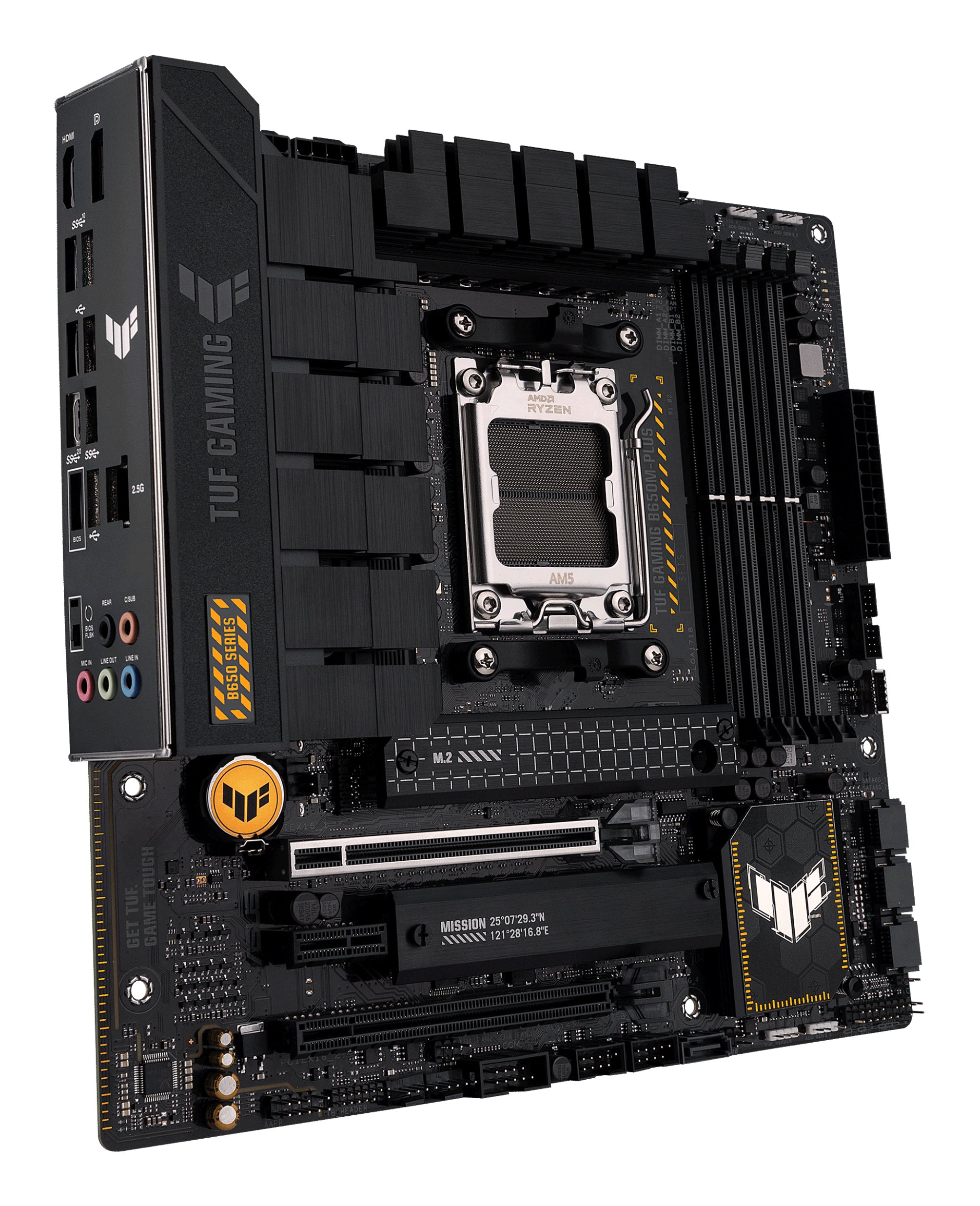 ASUS TUF GAMING B650M-PLUS AMD B650 Emplacement AM5 micro ATX