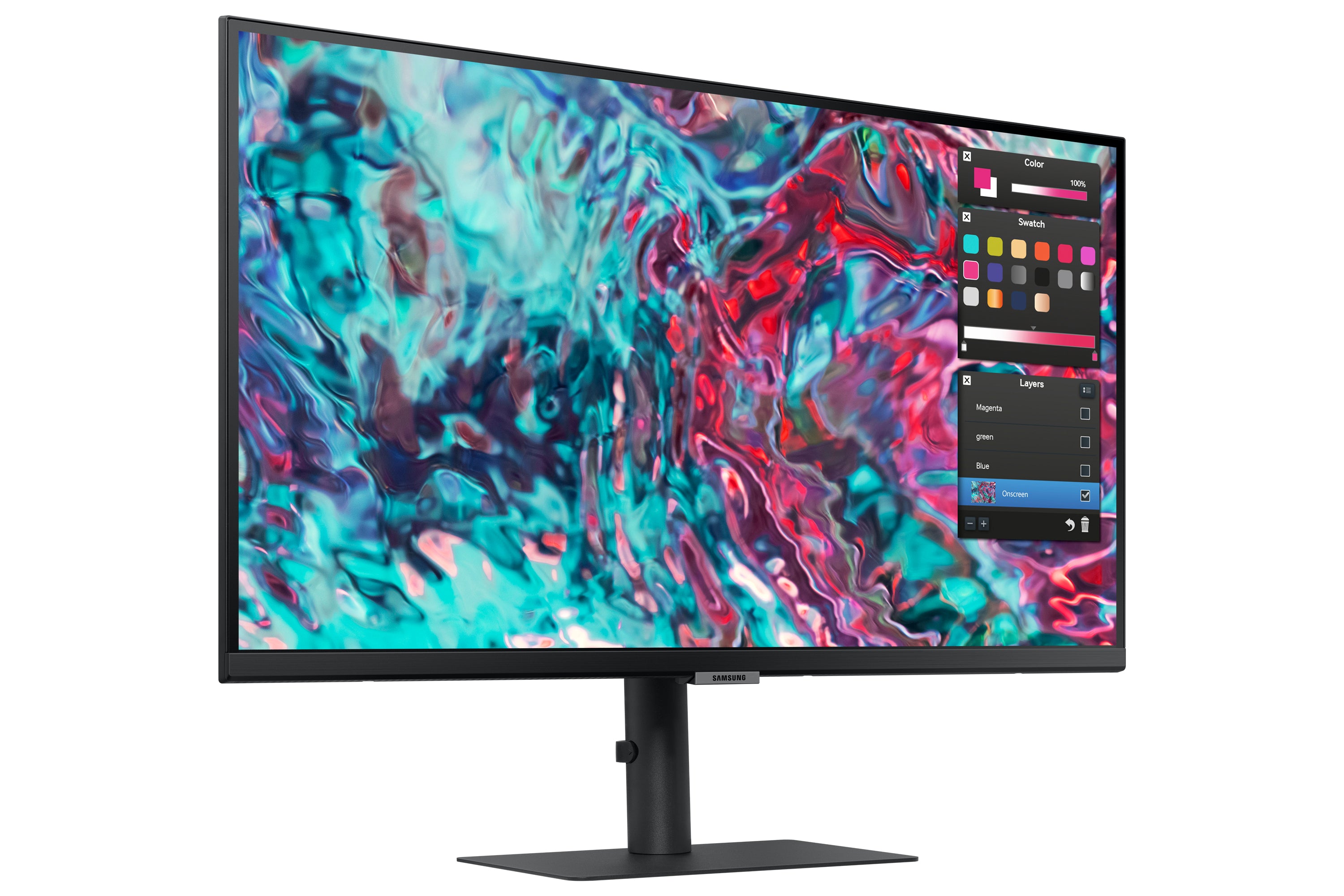 Samsung S80TB écran plat de PC 68,6 cm (27") 3840 x 2160 pixels 4K Ultra HD LED Noir