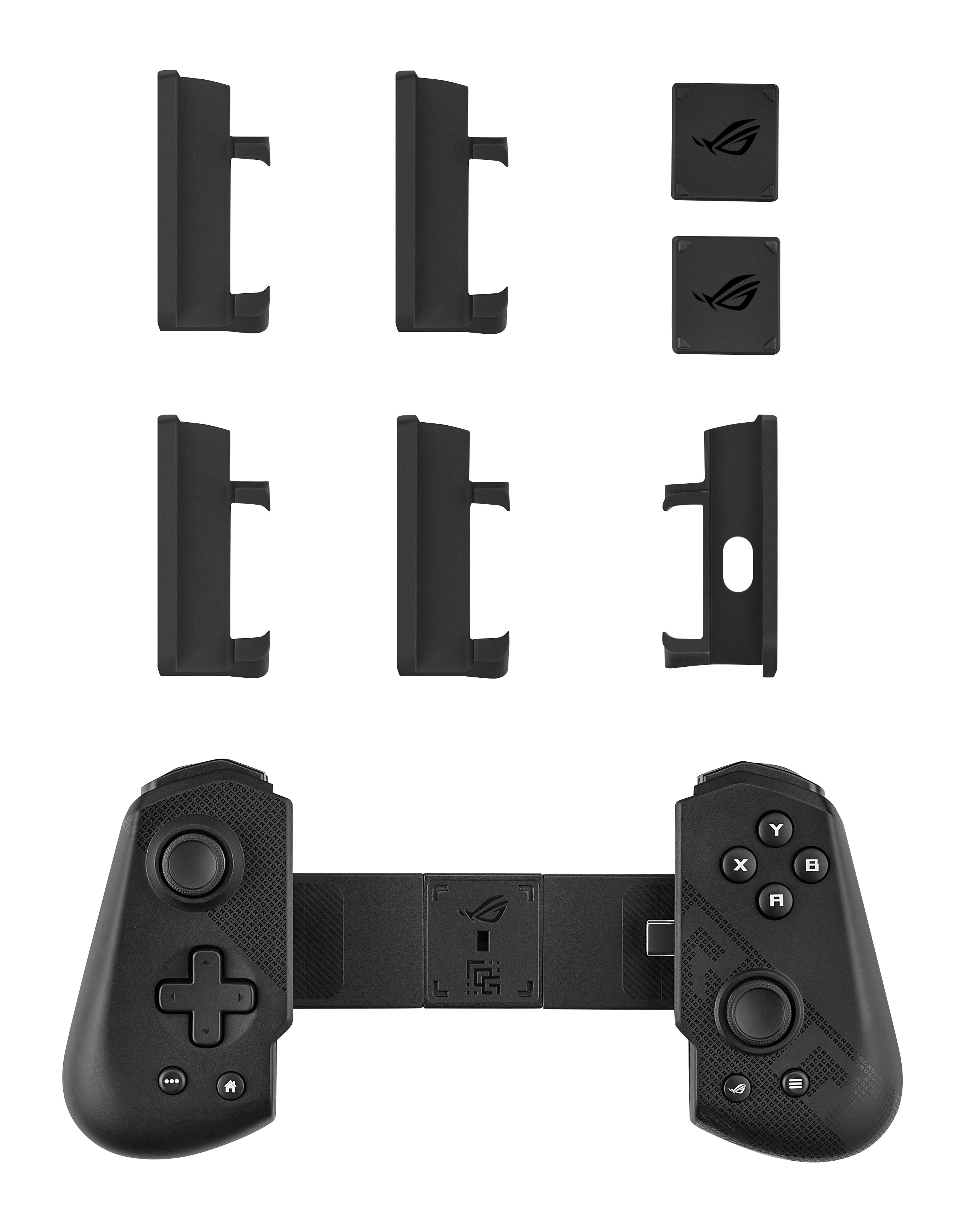 ASUS ROG Tessen Noir, Gris USB 3.2 Gen 1 (3.1 Gen 1) Manette de jeu Analogique/Numérique Android
