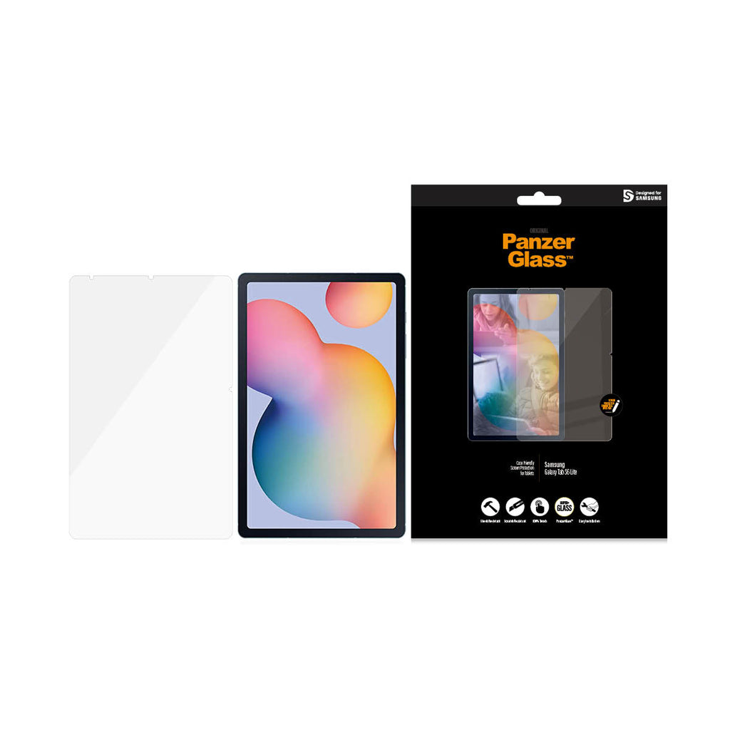 PanzerGlass Protection d'écran en Verre Trempé pour Samsung Galaxy Tab S6 Lite, Transparent