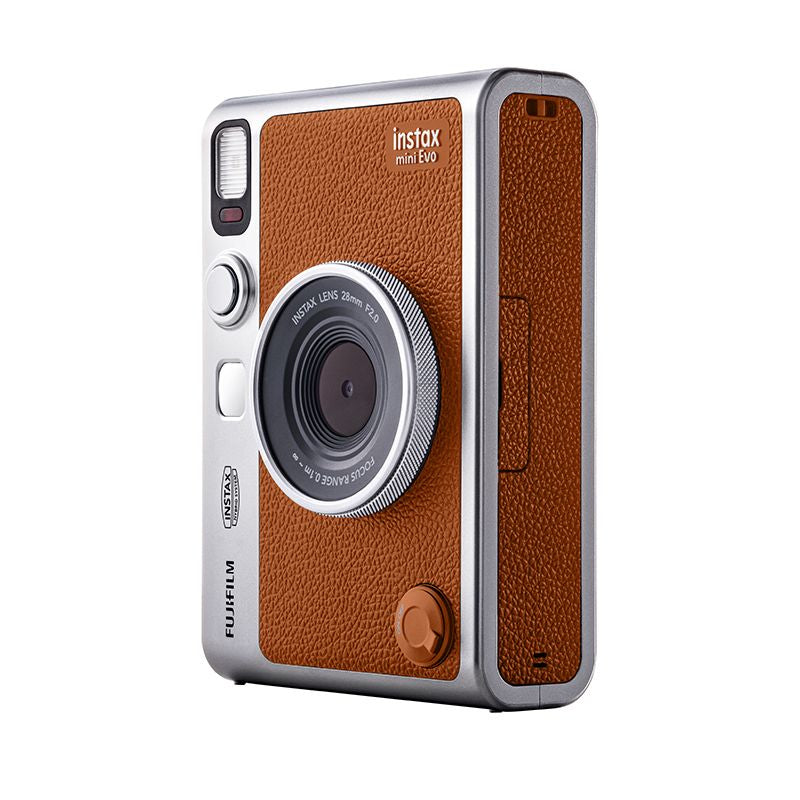 Fujifilm Instax Mini Evo 1/5" 2560 x 1920 pixels CMOS Marron, Argent