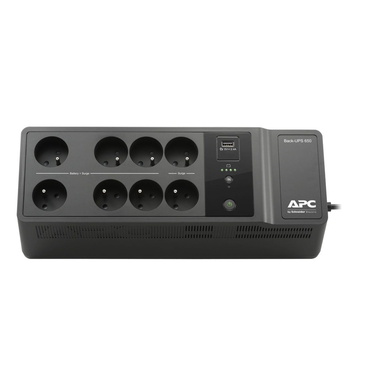 APC Back-UPS - Onduleurs monophasés Off-Line -650VA - 230V - 1USB - 6+2 Prises FR - vue 4