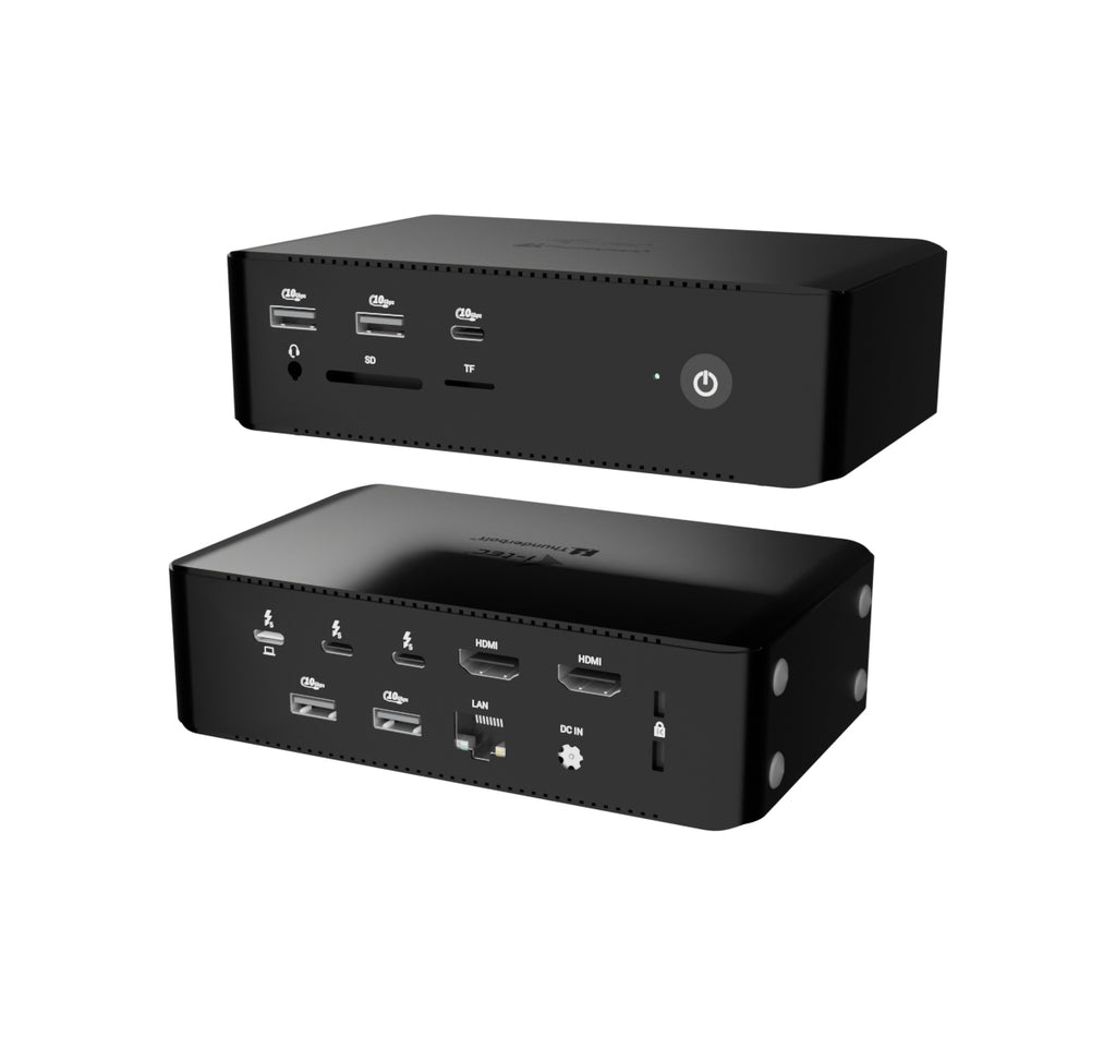 i-tec Thunderbolt 5 Quattro Display Docking Station, 5x USB, 2.5G LAN, Power Delivery 140W