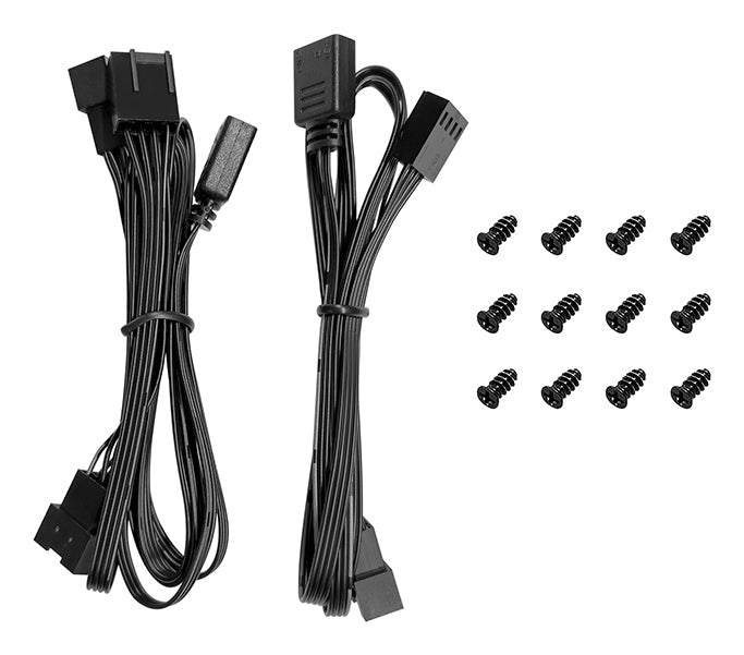 Deepcool Industries Deepcool FL12 SE Etuiblæsersæt 1-pack Sort 120 mm