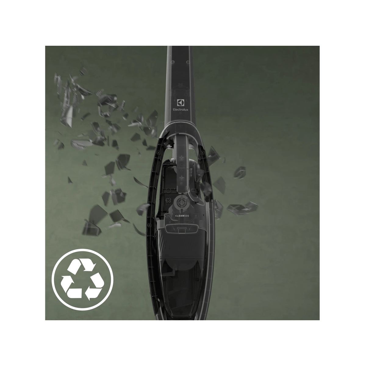 Electrolux ES52CB21DB Aspirateur balai Batterie Sec Cyclonique, mousse, Filtre post-moteur Sans sac 0,3 L 29 W Bleu 2 Ah - vue 6