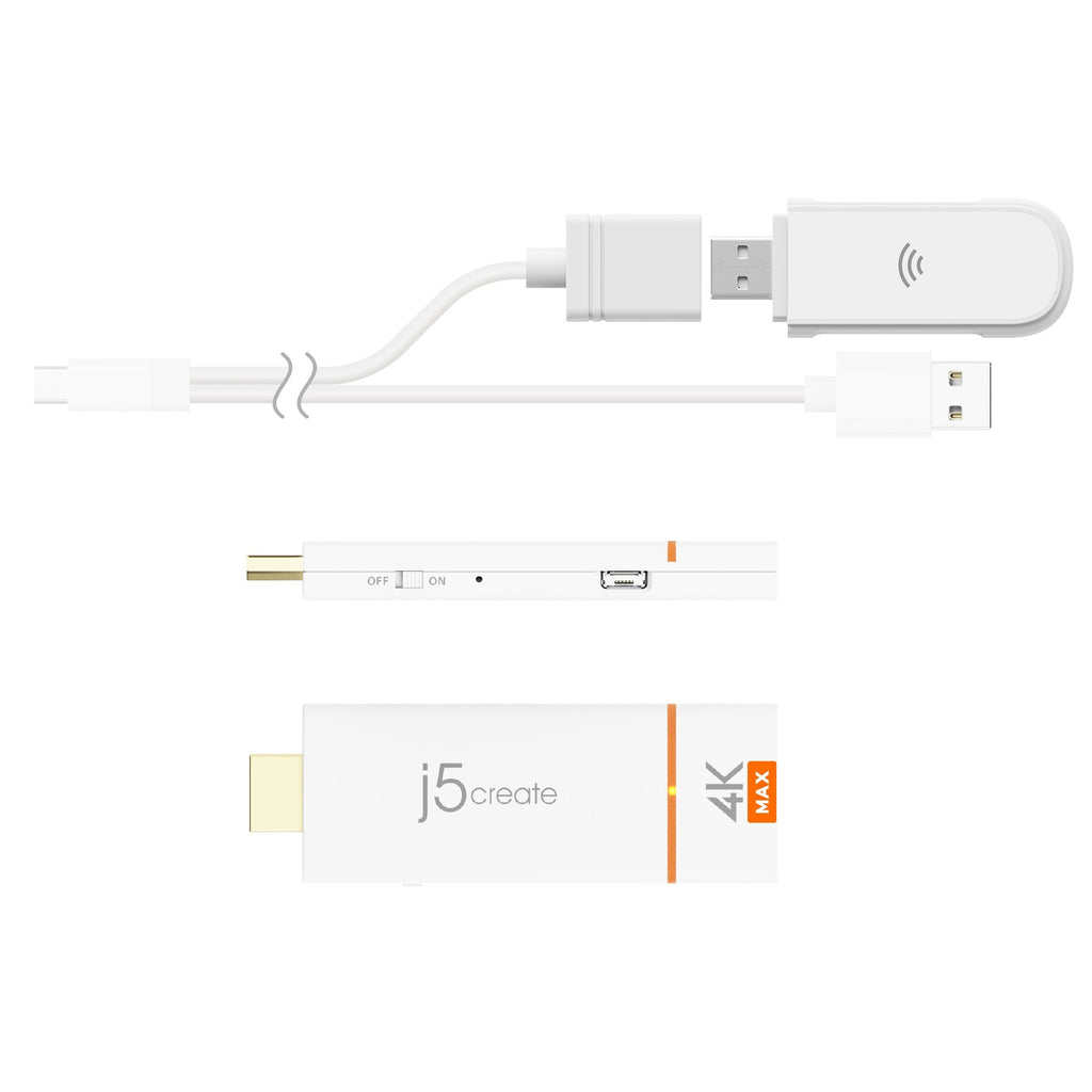 j5create JVAW76MAX adaptateur d'affichage sans fil HDMI Full HD Clé logicielle