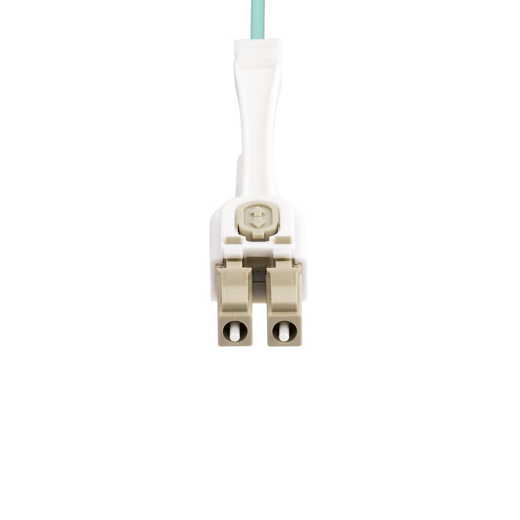 StarTech.com Câble Fibre Optique Multimode LC à LC (UPC) OM4 de 5m avec Languettes Push-Pull, 50/125µm, Réseaux 100G, Insensible à la Courbure, Faible Perte d'Insertion, Cordon de Raccordement Fibre LSZH - vue 4