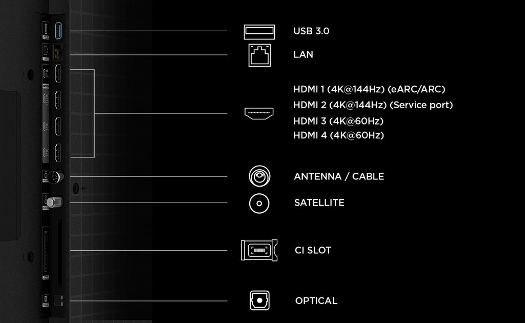 TCL C6K Pro 75" 190,5 cm 4K Ultra HD Smart TV QD-Mini LED Noir
