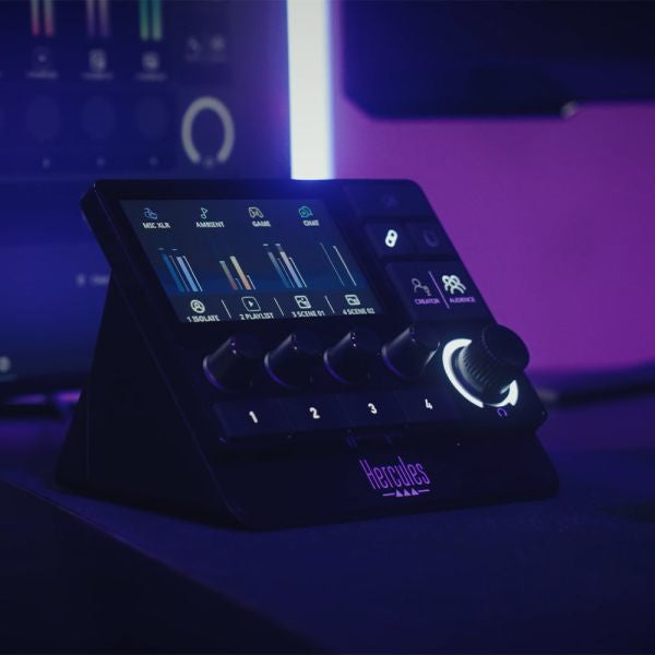 Hercules Stream 200 XLR Noir 9 boutons