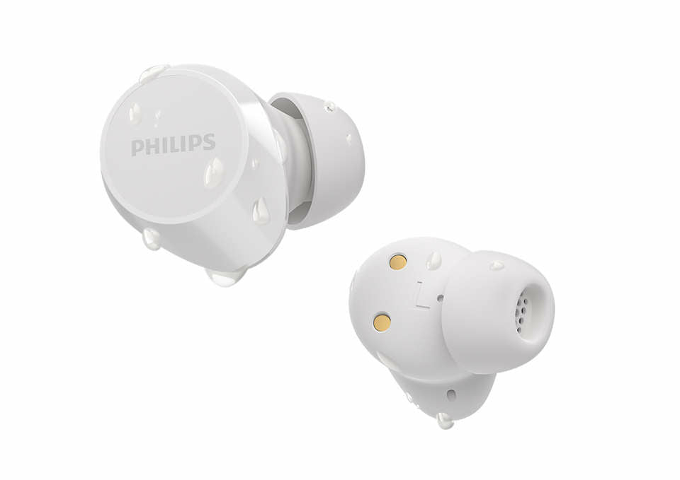Philips TAT1209WT/00 casque True Wireless Stereo (TWS) Ecouteurs Appels/Musique Bluetooth Blanc