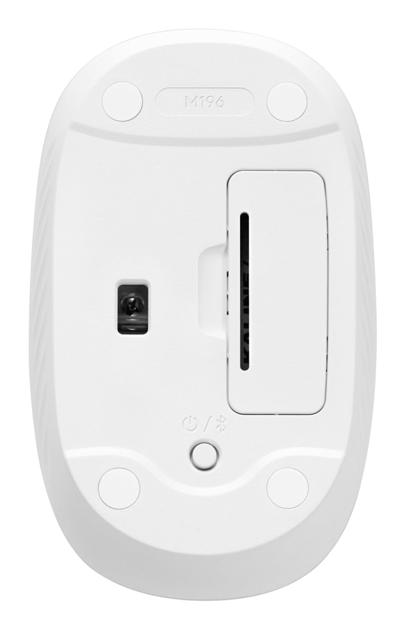 Logitech M196 Souris Optique Sans Fil, Blanche