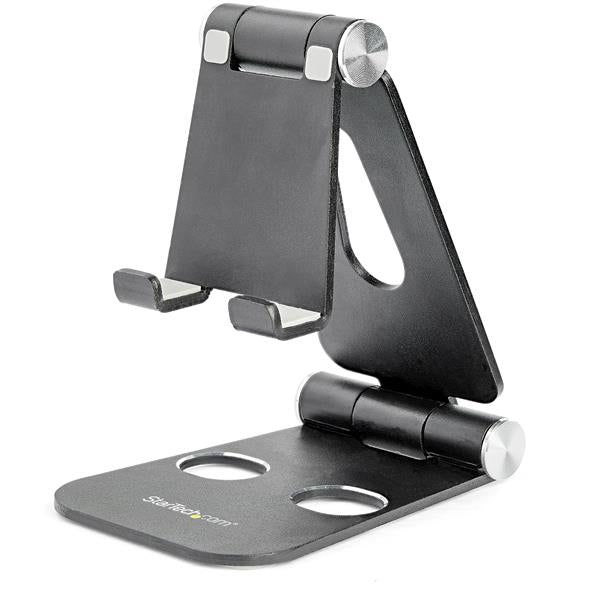 StarTech.com USPTLSTNDB Support Passif pour Smartphone et Tablette, Aluminium, Noir