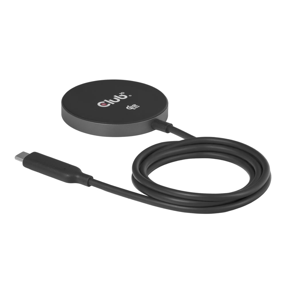 CLUB3D CAC-3027 chargeur d'appareils mobiles Smartphone, Universel Noir CC Recharge sans fil Charge rapide Intérieure
