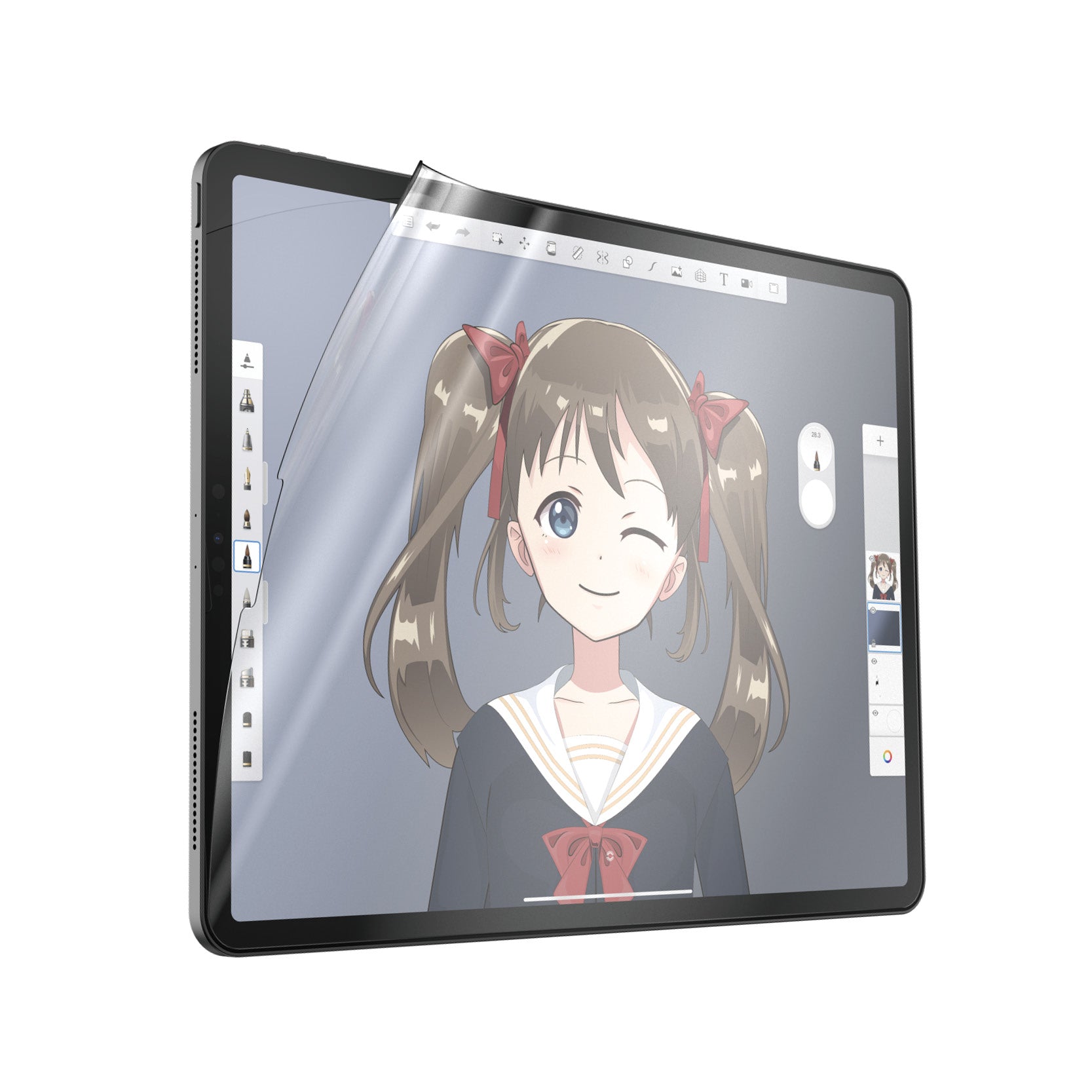 PanzerGlass ® GraphicPaper® Screen Protector iPad Pro 11″ (2018, 2020-2022, 2024) | iPad Air 10.9'' (2020, 2022) Protection d'écran transparent Apple 1 pièce(s)