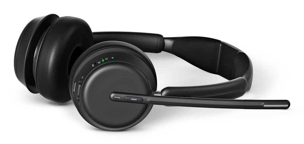 EPOS IMPACT 1060T Casque Sans Fil et Filaire, Noir, Supra-auriculaire pour Smartphones et Tablettes