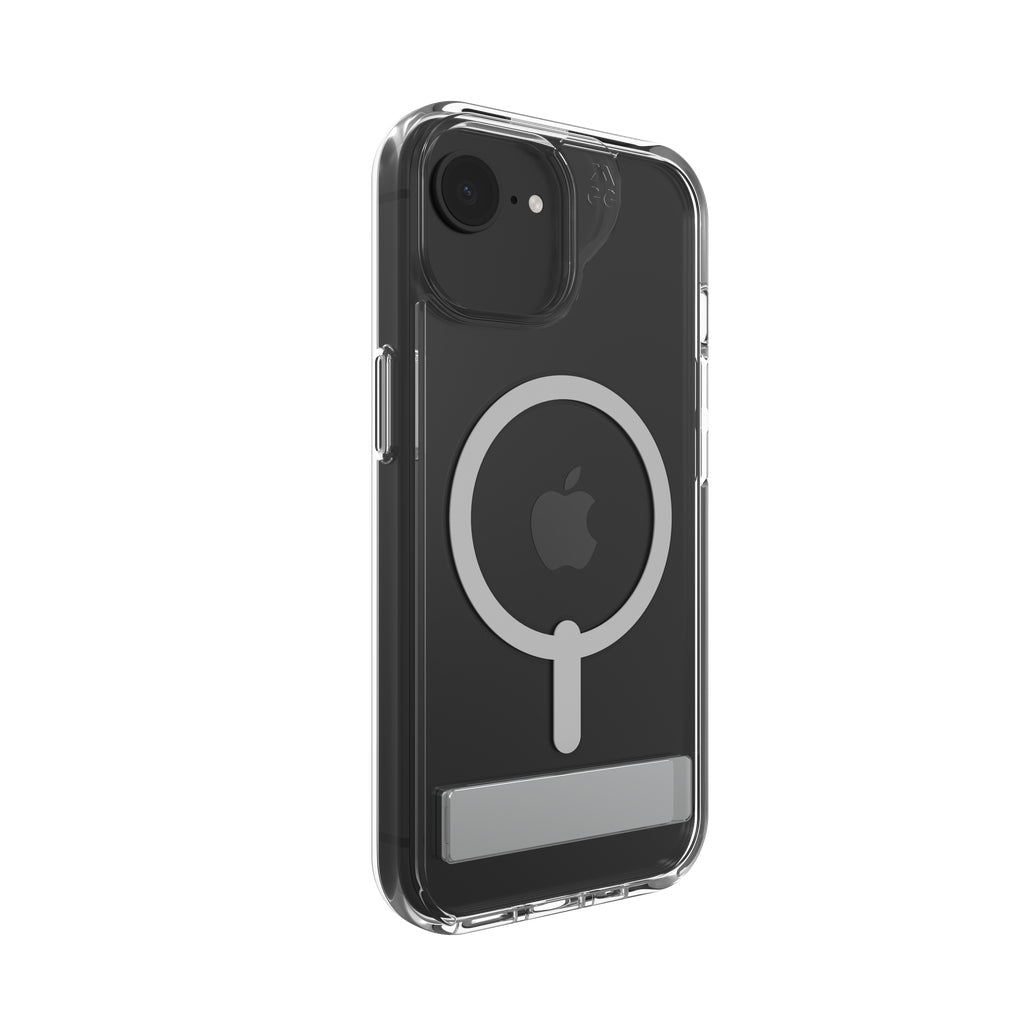 ZAGG Crystal Palace Snap Kickstand coque de protection pour téléphones portables 15,5 cm (6.1") Housse Transparent