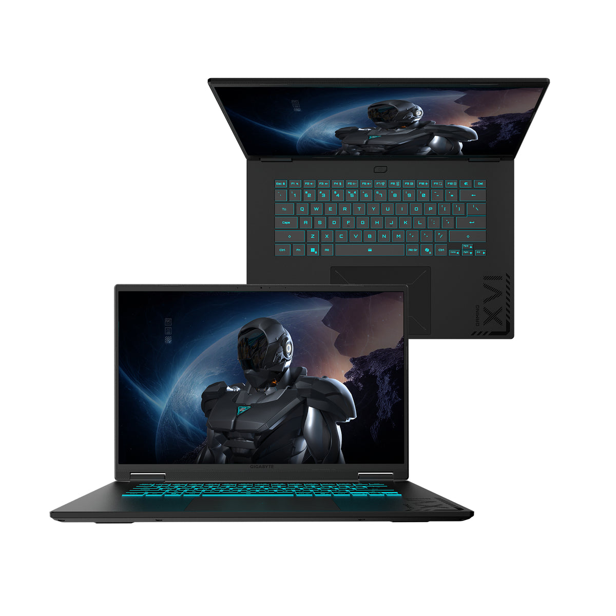 GIGABYTE GAMING A16 3VHK3DE894SH laptop AMD Ryzen™ 7 260 Ordinateur portable 40,6 cm (16") WUXGA 16 Go DDR5-SDRAM 1 To SSD NVIDIA GeForce RTX 5060 Wi-Fi 6E (802.11ax) Windows 11 Home Noir - vue 3