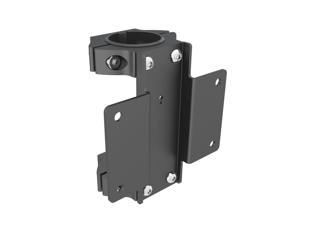 Accessoire de Montage de Moniteur Multibrackets 3668, Collier de Serrage en Acier Noir