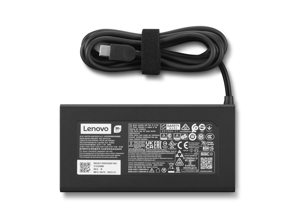 Lenovo Strømadapter - AC / USB-C 5 / 9 / 15 / 19.95 / 20V