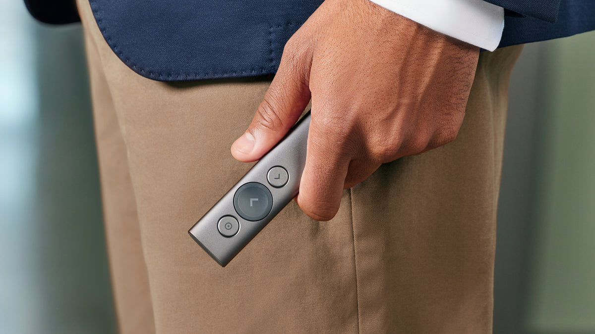 Logitech Spotlight Télécommande de Présentation, Gris