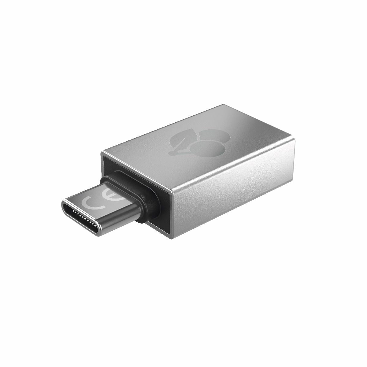 CHERRY 61710036 Adaptateur USB-A vers USB-C, Argent