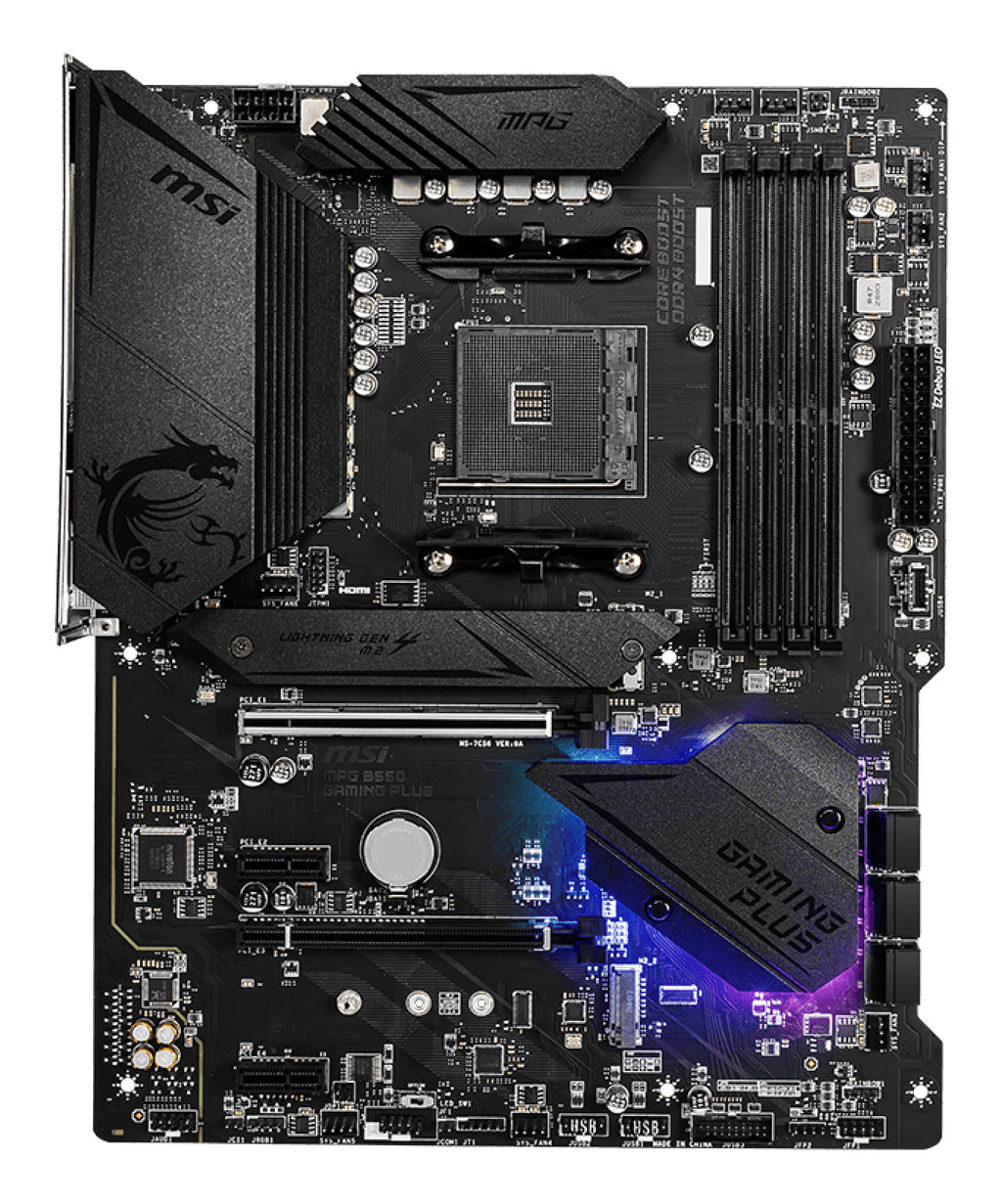 MSI MPG B550 Gaming Plus AMD B550 Emplacement AM4 ATX