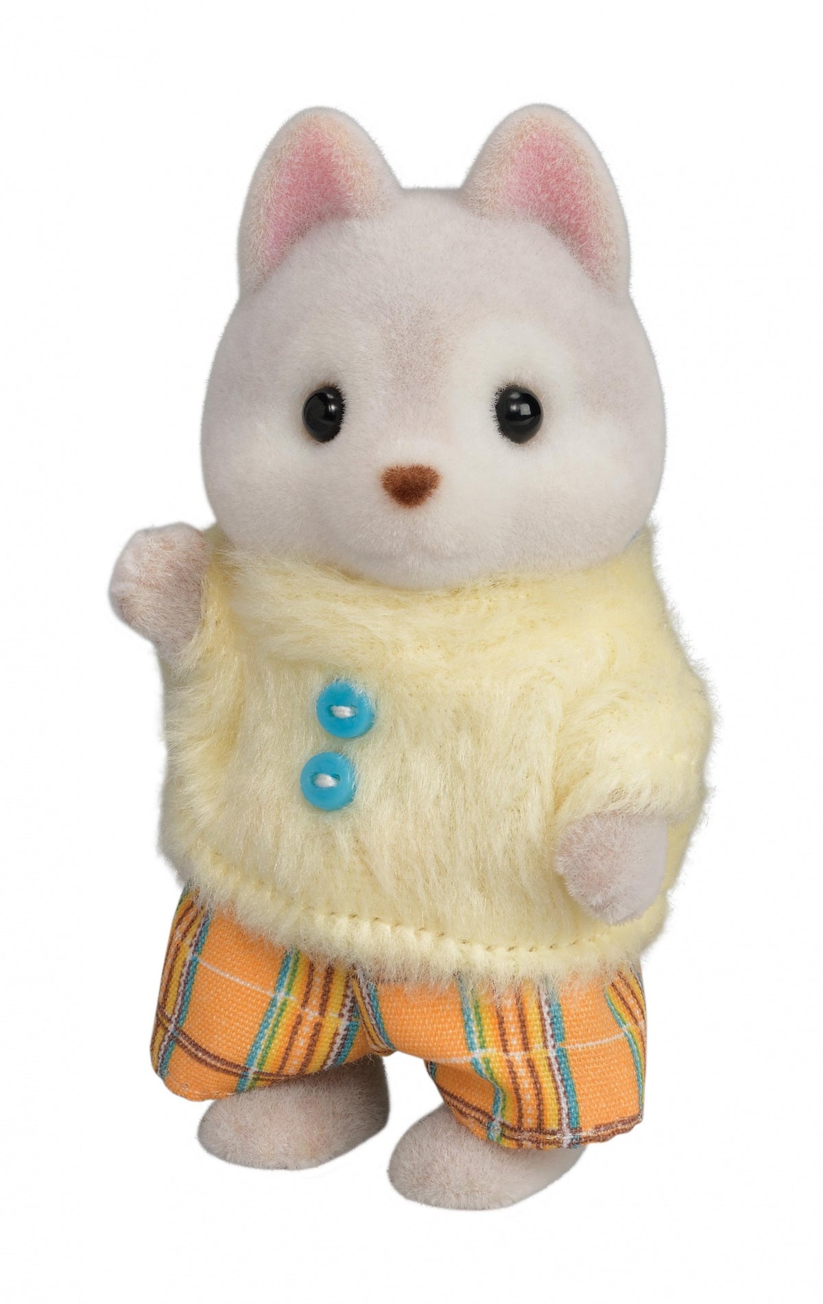 Sylvanian Families Les frères et sœurs husky et leur tandem