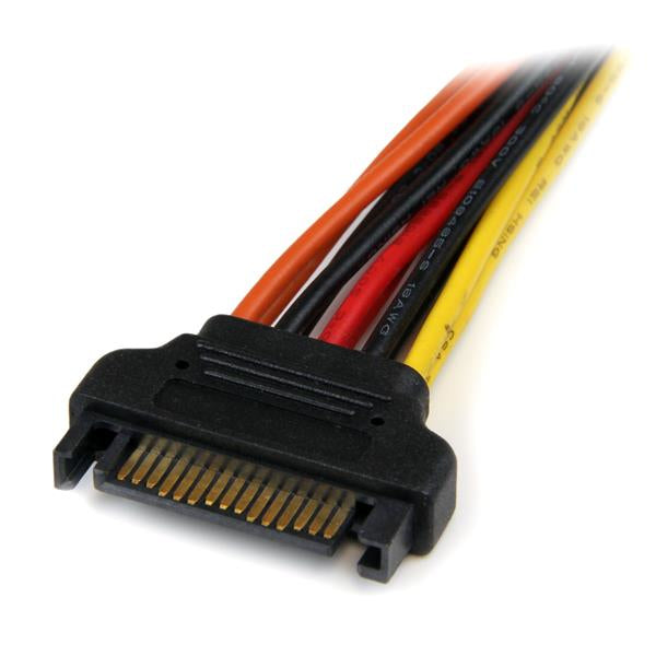 StarTech.com Câble répartiteur en Y d'alimentation SATA vers 2x SATA avec verrouillage - 15 cm