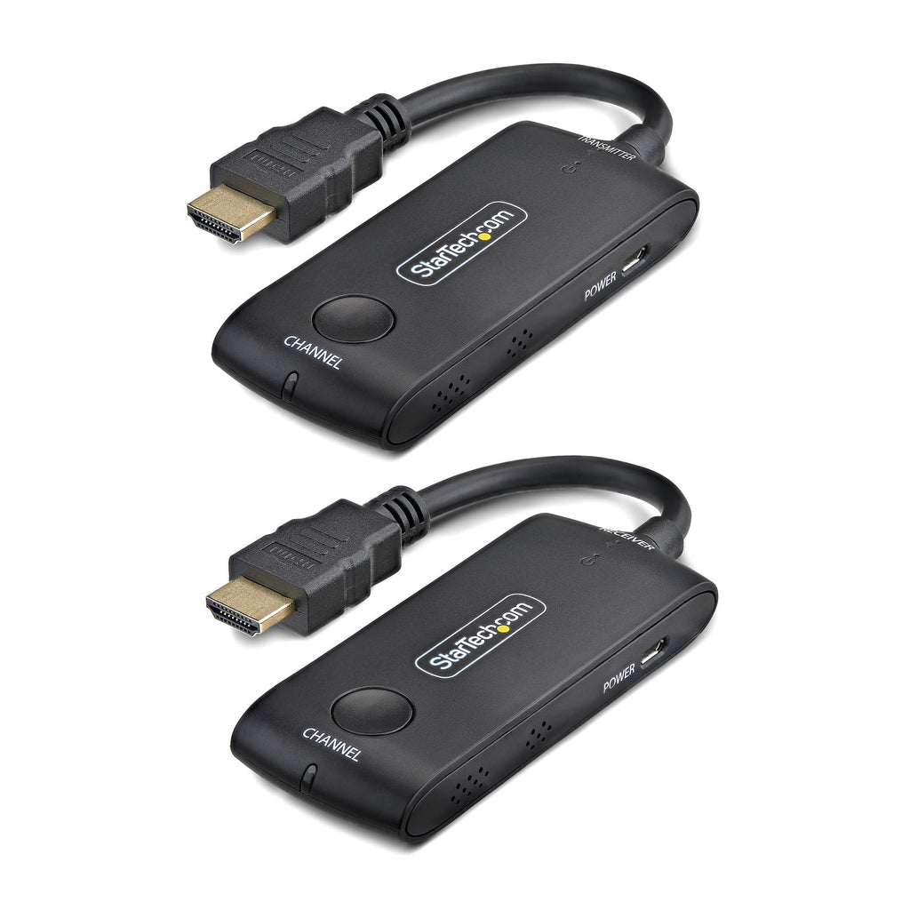 StarTech.com Extendeur HDMI Sans Fil pour Salles de Réunion et Espaces de Travail Collaboratifs, 4K 60Hz, Portée de 20m,