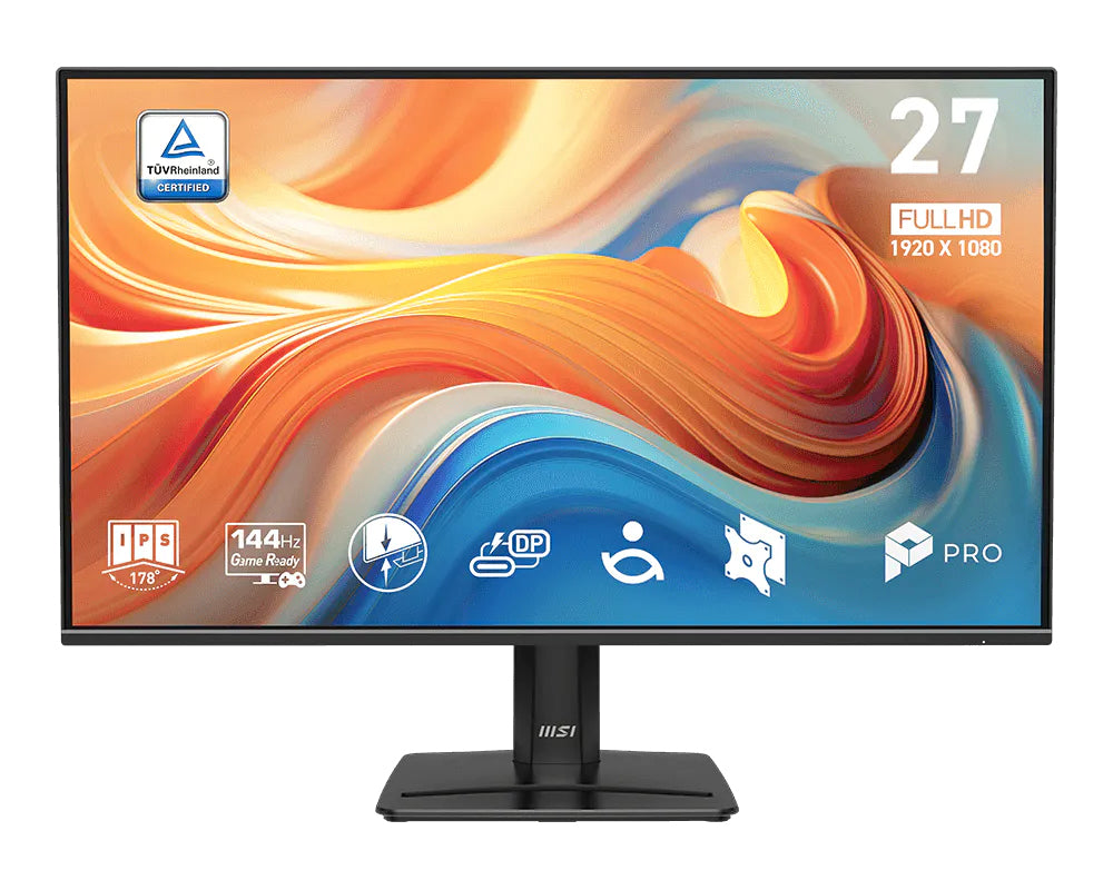 MSI Pro MP272 E14C écran plat de PC 68,6 cm (27") 1920 x 1080 pixels Full HD LED Noir