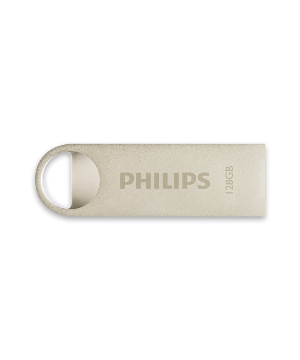 Philips Moon edition lecteur USB flash 128 Go USB Type-A 2.0 Argent