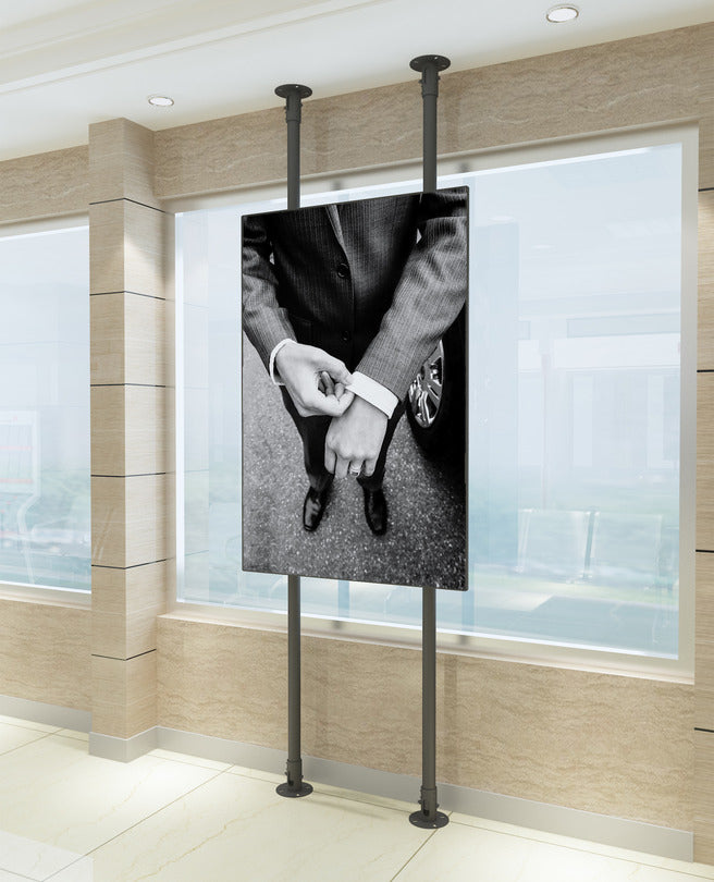 Support de Montage pour Écrans et Affichages de Messages 65" à 100", Noir