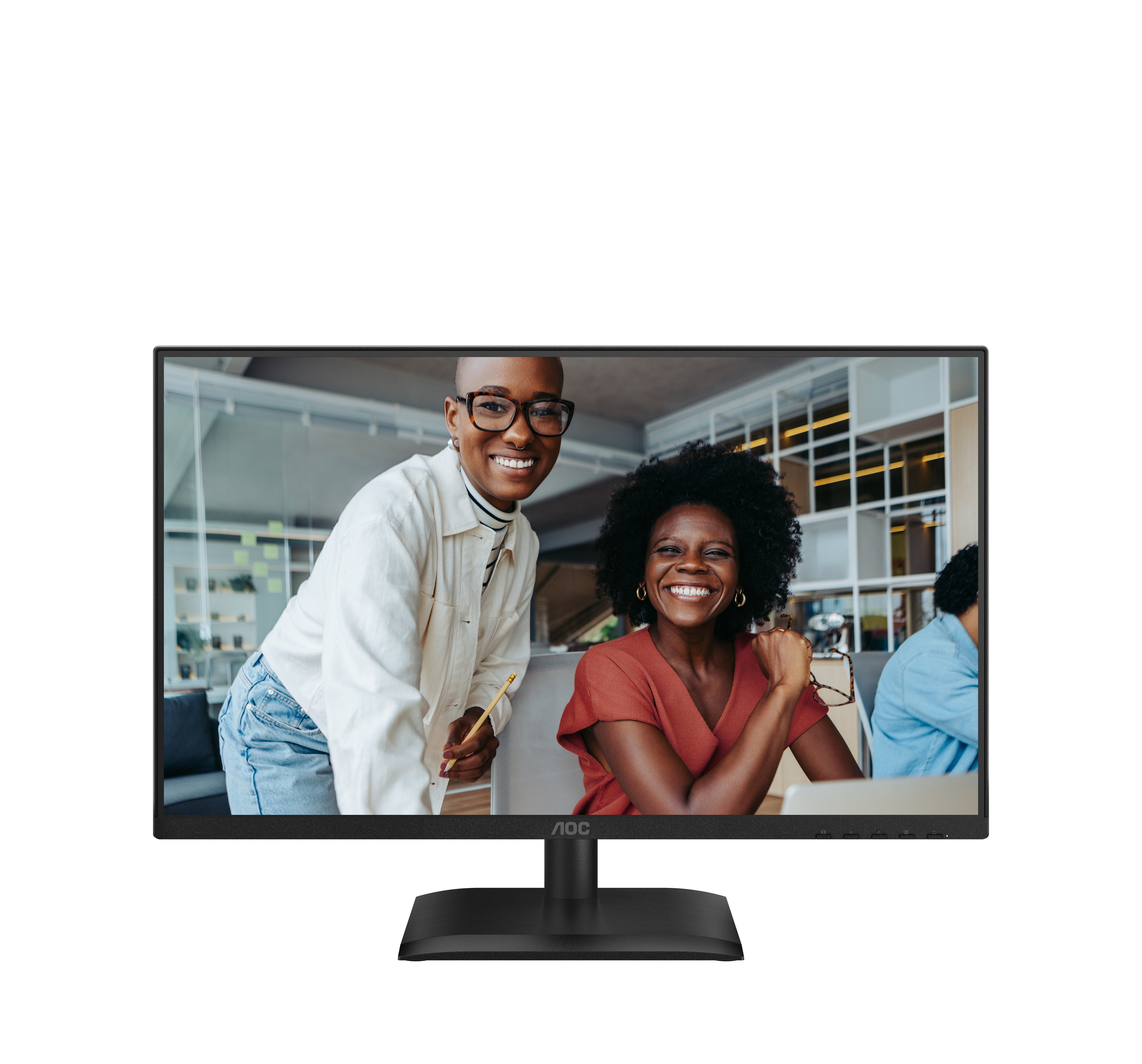 AOC E4 24E4CV écran plat de PC 60,5 cm (23.8") 1920 x 1080 pixels Full HD LED Noir