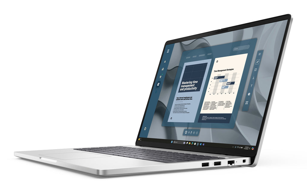 DELL Pro 16 PC16255 Copilot+ PC AMD Ryzen AI 5 340 Ordinateur portable 40,6 cm (16") Full HD+ 16 Go DDR5-SDRAM 512 Go SSD Wi-Fi 6E (802.11ax) Windows 11 Pro Allemand Platine