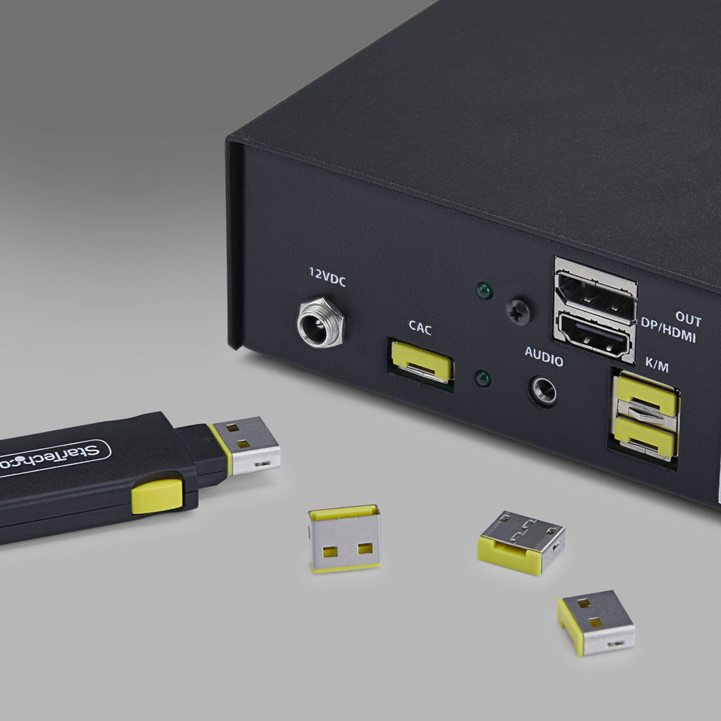 StarTech.com Bouchons de Remplacement pour Bloqueur de Port USB-A, Lot de 25, Inserts Verrouillables USB-A-PORT-BLOCKER