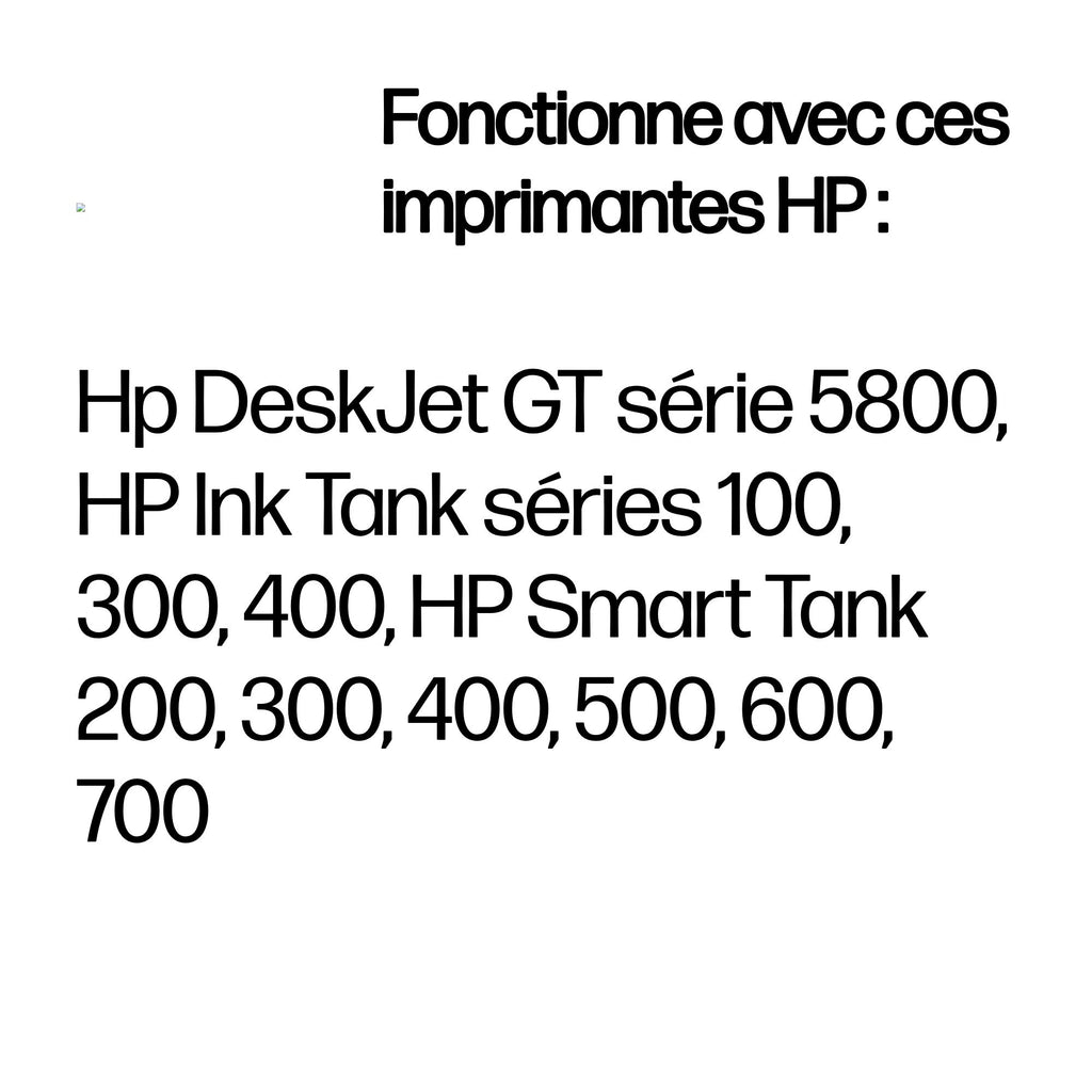HP Bouteille d'encre magenta GT52 authentique