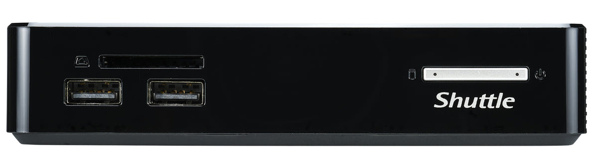 Shuttle XPC nano NS02EV2 PC/poste de travail Rockchip RK3368 2 Go DDR3L-SDRAM 16 Go eMMC Android 8.1 Nettop Mini PC Noir