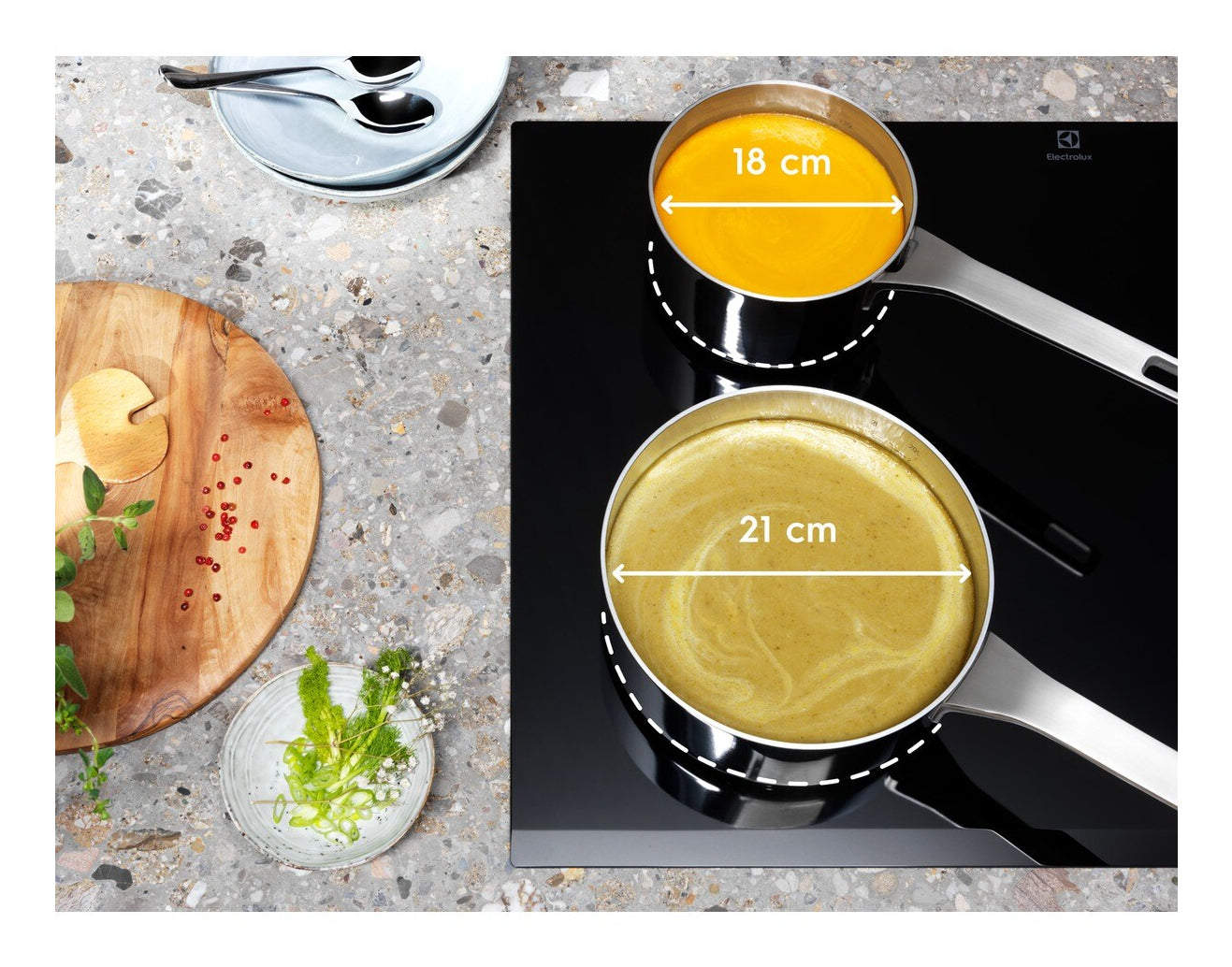 Electrolux EIS62443 Noir Intégré 60 cm Plaque avec zone à induction 4 zone(s)