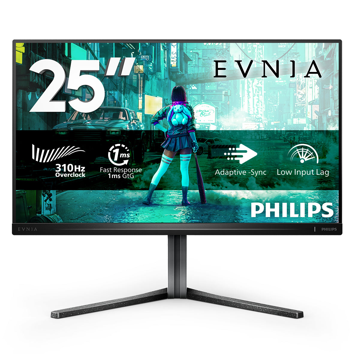 Philips Evnia 3000 25M2N3200U/00 écran plat de PC 62,2 cm (24.5") 1920 x 1080 pixels Full HD LCD Noir