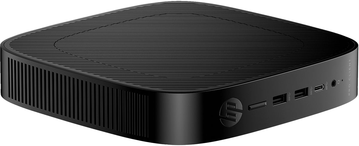 HP Pro t550 Client Léger 2 GHz Windows 10 IoT Enterprise, Noir, J6412