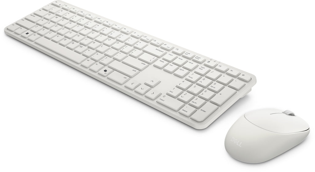 DELL Pro 5 KM526 clavier Souris incluse maison/bureau RF sans fil QWERTZ Allemand Blanc