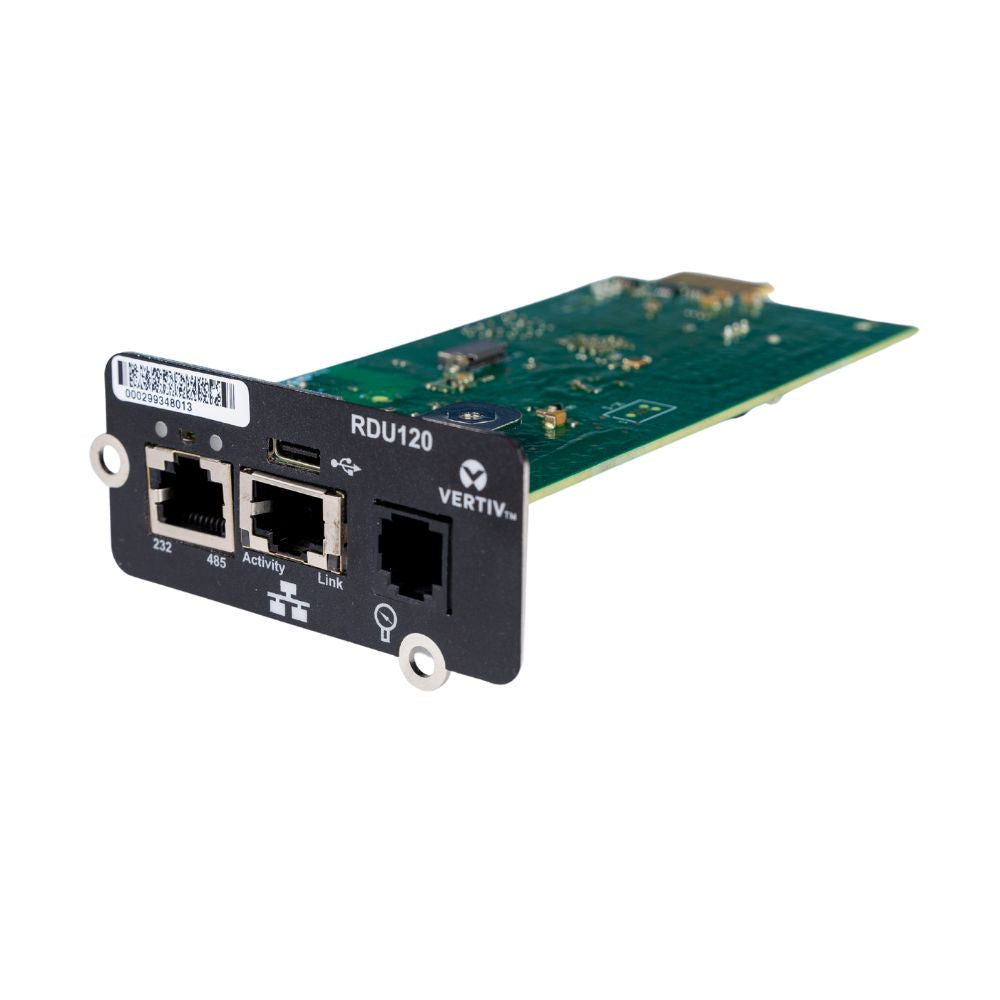 Vertiv Liebert IntelliSlot RDU120 Interne Ethernet 1000 Mbit/s