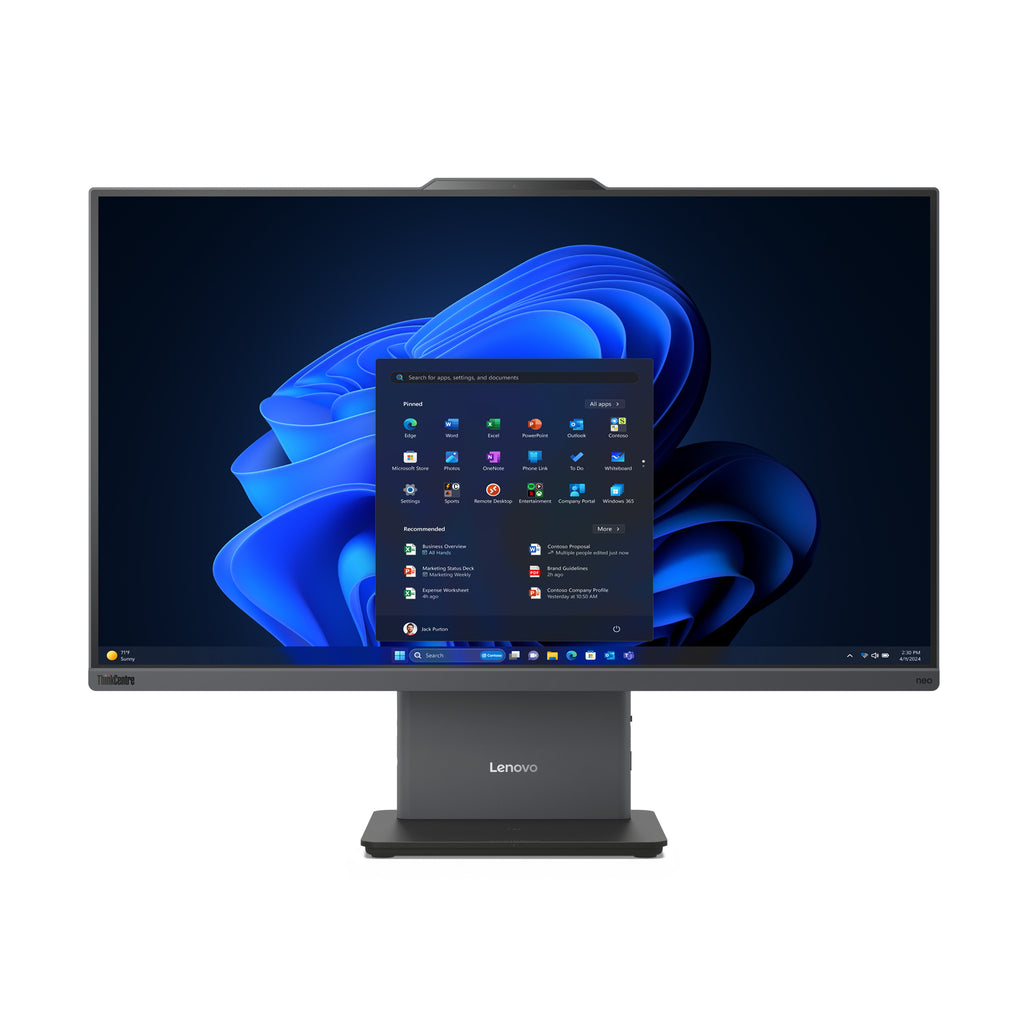 Lenovo ThinkCentre neo 50a 27 Gen 5 Intel® Core™ i7 i7-13620H 68,6 cm (27") 1920 x 1080 pixels Écran tactile PC All-in-One 32 Go DDR5-SDRAM 1 To SSD Windows 11 Pro Wi-Fi 6 (802.11ax) Gris