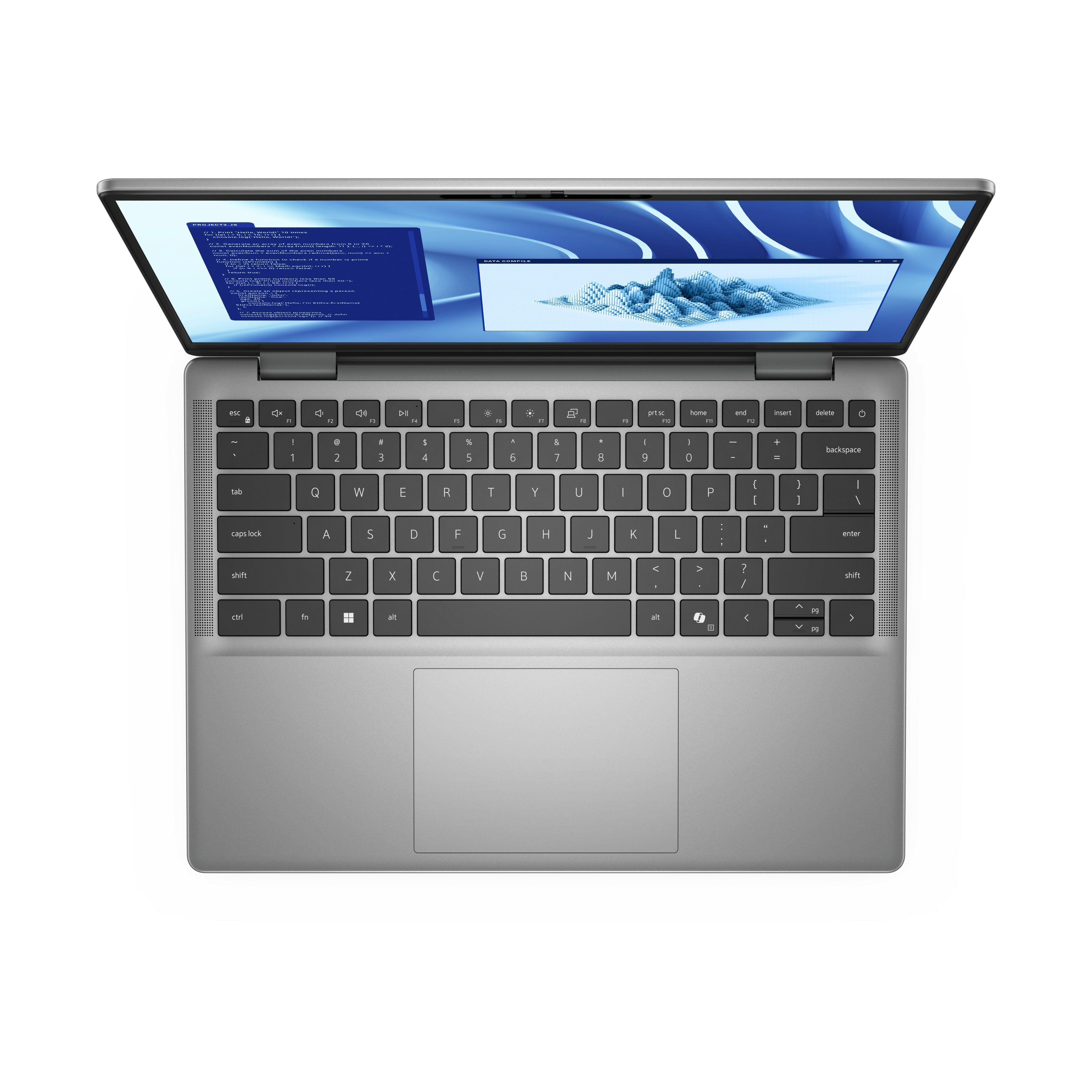 DELL DELL Latitude 7455 Copilot+ PC Qualcomm Snapdragon X1P-64-100 Ordinateur portable 35,6 cm (14") Écran tactile Quad HD+ 16 Go LPDDR5x-SDRAM 512 Go SSD Wi-Fi 7 (802.11be) Windows 11 Pro Nordique Gris