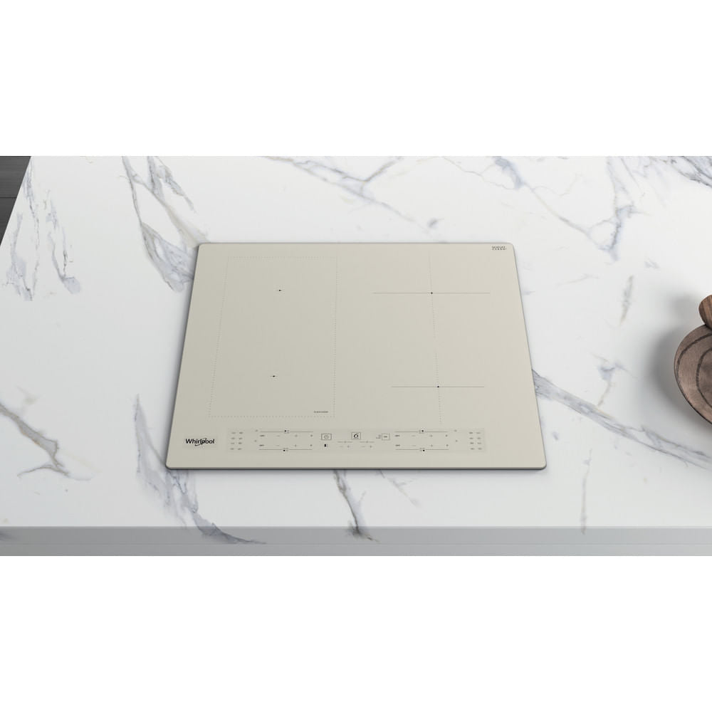Whirlpool WLB6860NE/S Argent Intégré Plaque avec zone à induction 4 zone(s)
