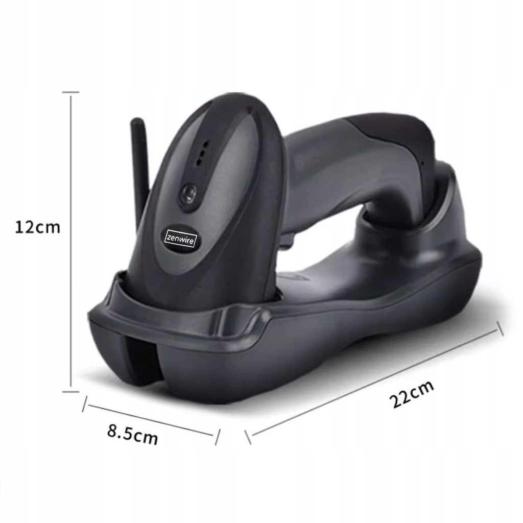 Lecteur de codes-barres et QR 1D/2D avec station d'accueil USB sans fil Zenwire W2503