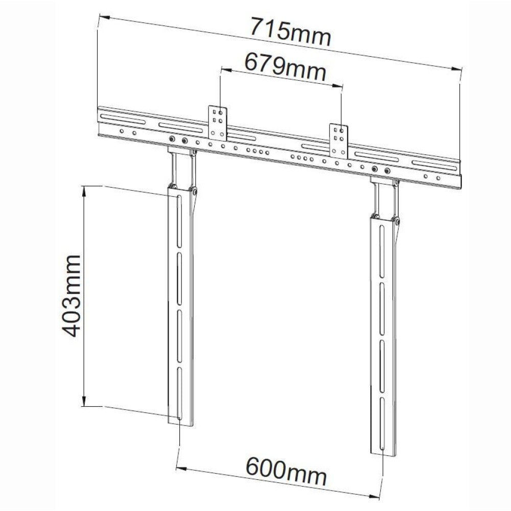 Techly ICA-PLB 102S support pour téléviseur Noir - vue 3