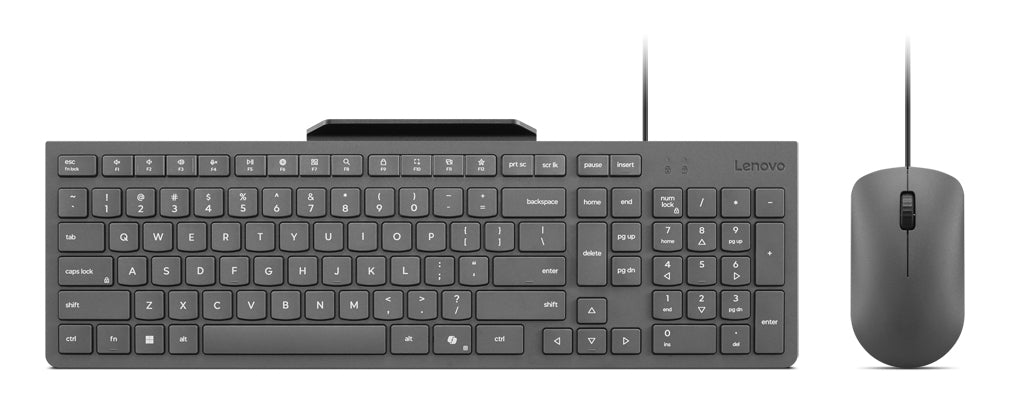 Lenovo 310 Ensemble Clavier et Souris Filaire, Disposition Anglaise