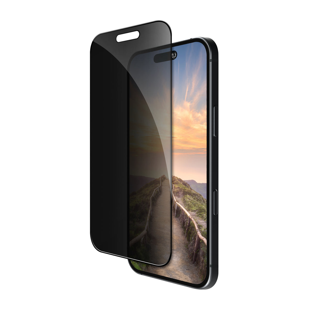Protection d'Écran Anti-Espion Eco-Shield pour iPhone 17 Pro Max, Noir